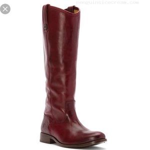 New w/ tag Frye Melissa Button boots in Bordeaux